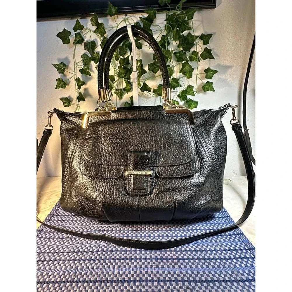 Coach Madison Large Pinnacle Leather Lilly Satchel (Style F22330)